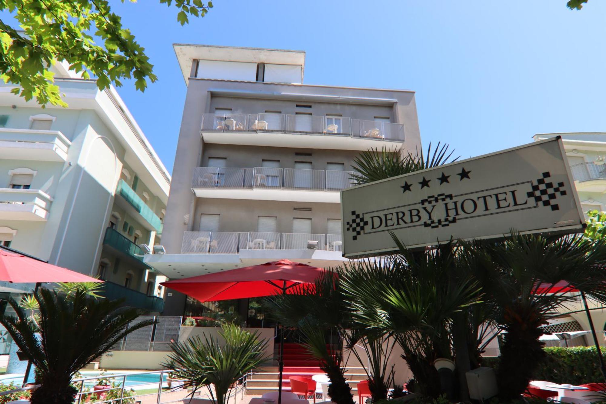 Hotel Derby Римини Екстериор снимка