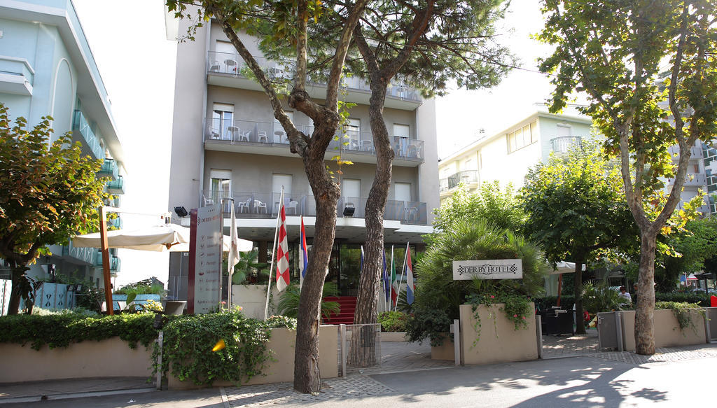 Hotel Derby Римини Екстериор снимка